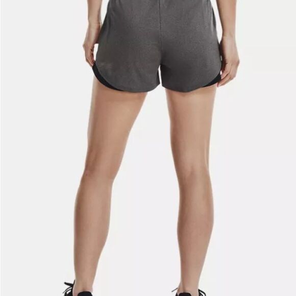 Under Amour Play Up 3.0 Shorts Carbon Heather/Black M NWT IN PACKAGING - Picture 2 of 9